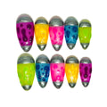 Lava lamp nails