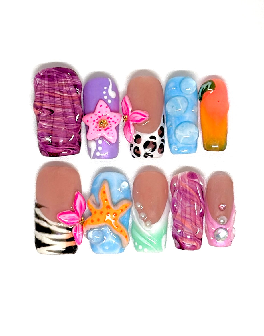 Tropical nails