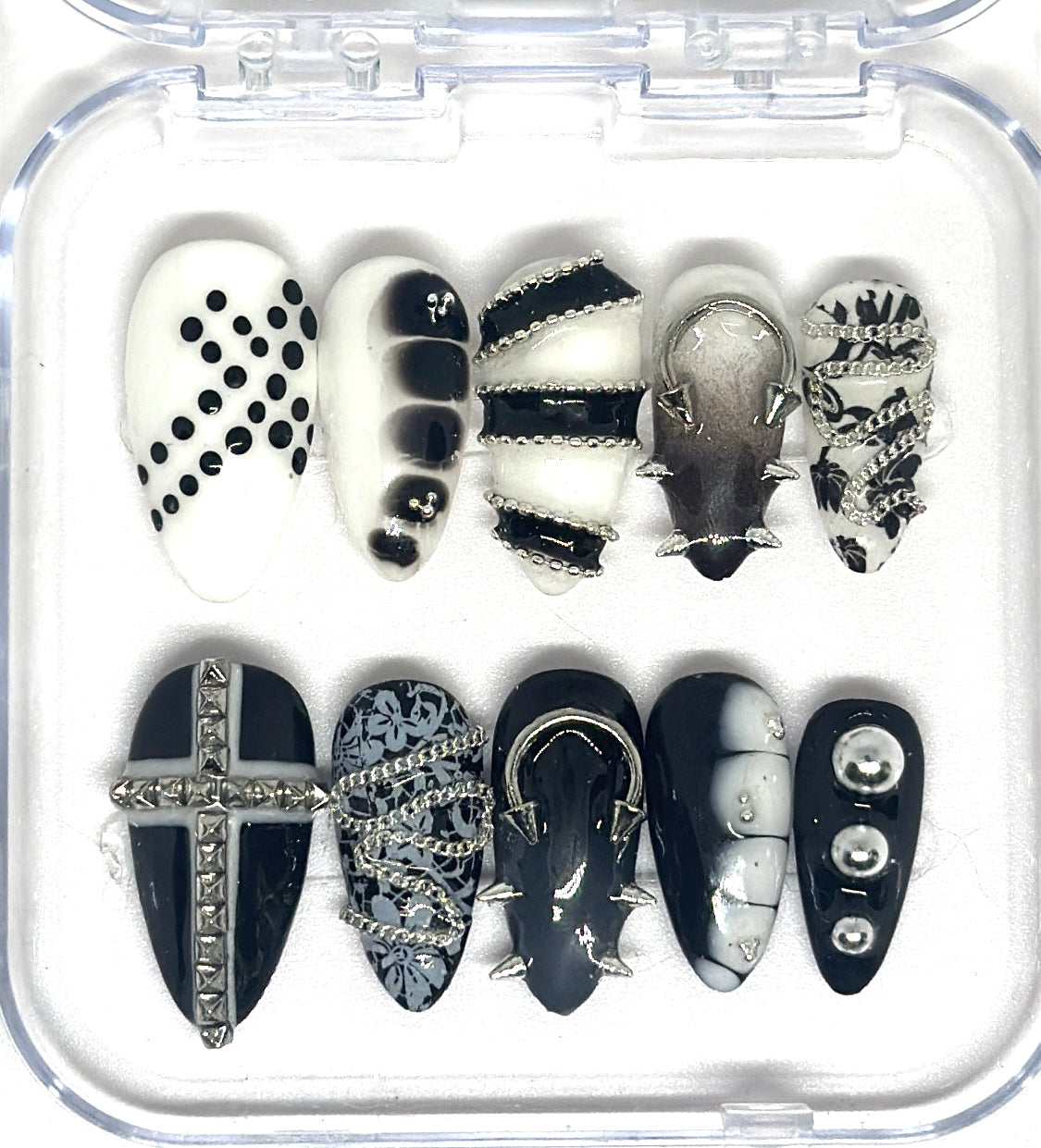 Goth nails